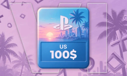 Карта PS Store 100 USD (США)