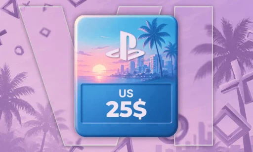 Карта PS Store 25 USD (США)