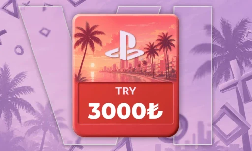 Карта PS Store 3000 TRY (Турция)