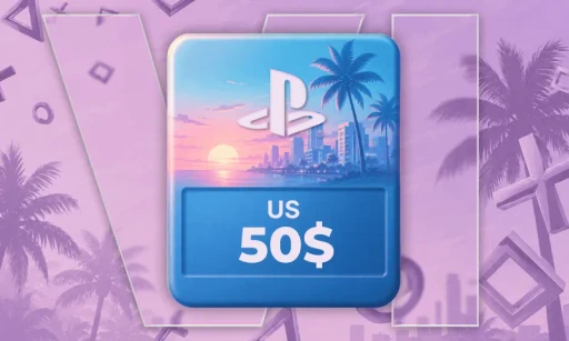 Карта PS Store 50 USD (США)