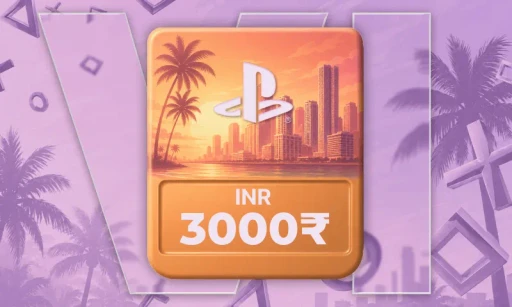 Карта PS Store 3000 INR (Индия)