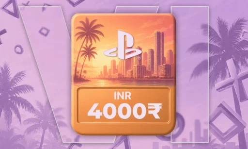 Карта PS Store 4000 INR (Индия)