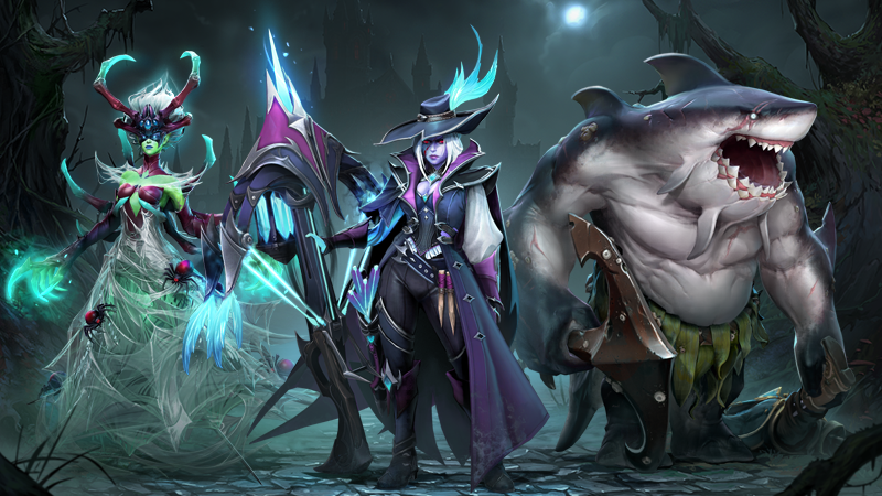 Trove of Terror в Dota 2: всё о новой сокровищнице с арканами на Tidehunter и Drow Ranger